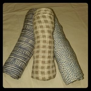 ADEN + ANAIS Swaddle set of 3